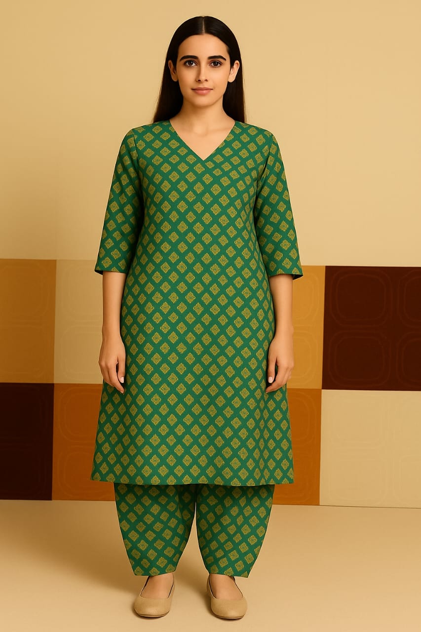2 Piece Lawn Unstiched Suit SMD Collection